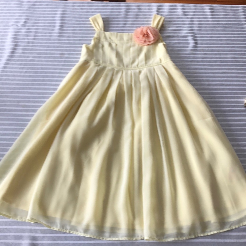 Monsoon lemon party dress - Picture 6 of 8